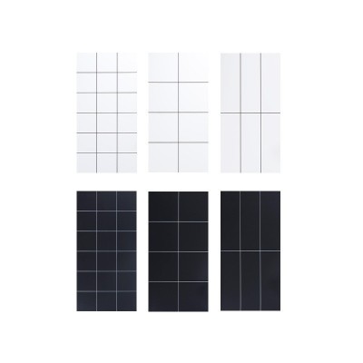 卫生间瓷砖300x600北欧风厨房厕所白色格子面包砖小白砖浴室墙砖图4