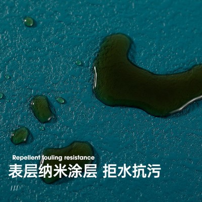 无缝PVC墙布酒店工程PET科技皮墙阻燃防水防霉抗污环保无纺布壁布图4