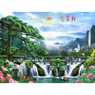 飞天浮雕喷默高清壁画1600X1800图2