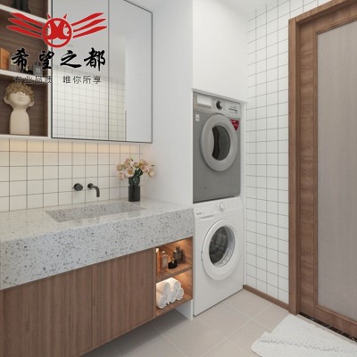 日式小白砖300x600厨房纯色墙砖 卫生间浴室通体柔光拉槽格子瓷砖  1片图5