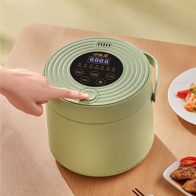 多功能3L电饭锅便携式智能迷你电饭煲带蒸笼家用厨房小型定时预约  2件图4