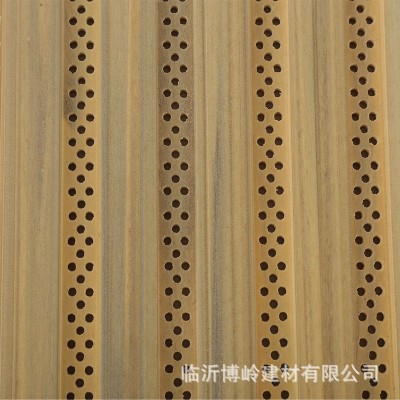 生态木吸音板 150小长城板吸音板 墙面装饰吊顶护墙板图3