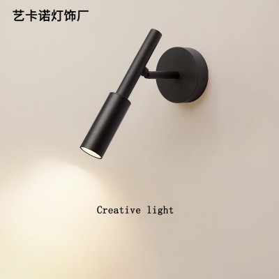 极简床头壁灯卧室背景墙灯客厅书房阅读灯北欧创意设计感现代壁灯图3