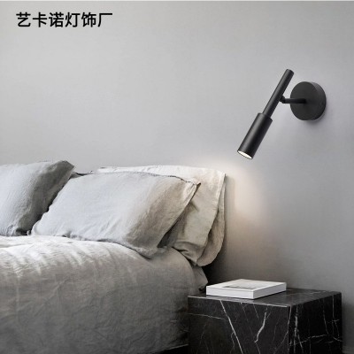 极简床头壁灯卧室背景墙灯客厅书房阅读灯北欧创意设计感现代壁灯图4