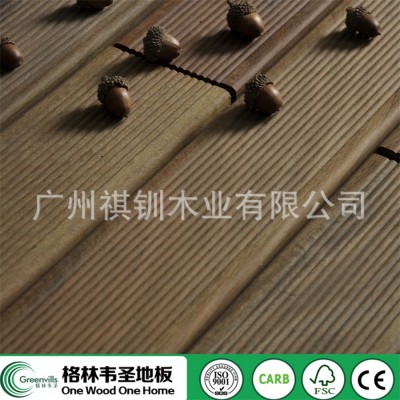 珠三角重蚁木户外木地板厂家出口乌干达别墅户外重蚁木实木地18mm图4