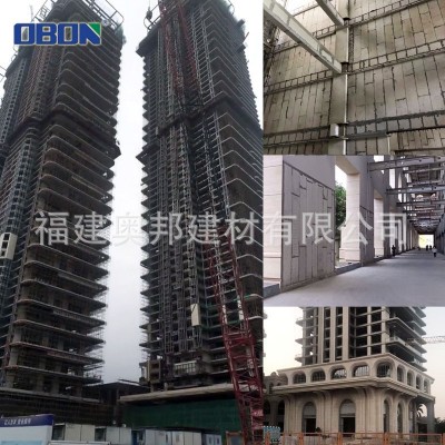 15mm轻质墙板简易 酒店包厢装修隔断墙集成 板式cement隔断 郑州图1