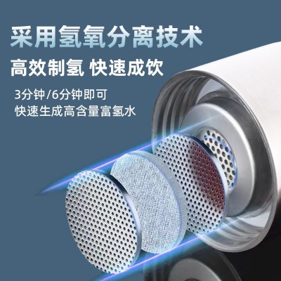 富氢水杯高浓度电解水素杯氢氧分离便携式小分子吸氢机负离子养生图4