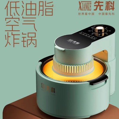 新款先科6.5升可视空气炸锅家用电烤箱多功能无油烟电炸锅薯条机图5