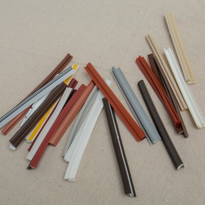 木门密封条 卡槽式木门防撞防风门框条 门框门缝皮条卡槽胶条图5