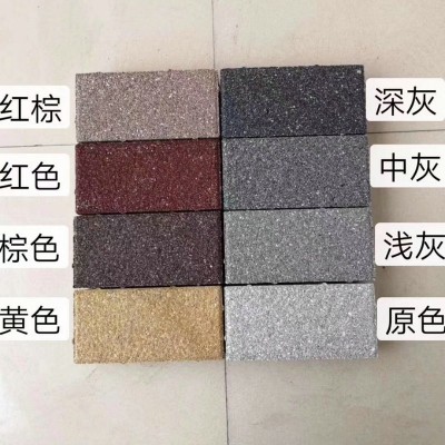 pc仿石砖芝麻白PC透水砖仿大理石芝麻黑PC砖芝麻灰仿花岗岩图5