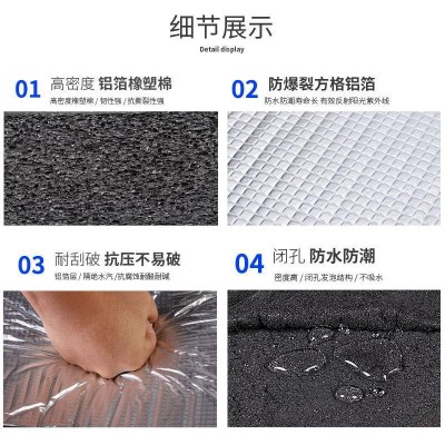 阻燃防火隔热棉厂房铁皮屋阳光房铝箔保温棉低温防冻功能材料图2