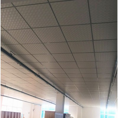 600*600无尘板 吊顶石膏天花板 PVC覆膜洁净板 防潮板 三防板图3