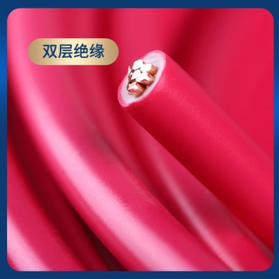众邦家装电线单芯4平方铜线家用插座空调热水器现货批发图4