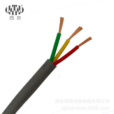 XJTC三芯防水耐碾压耐紫外线耐腐蚀耐高低温特种柔性软电缆