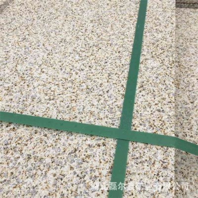 黄金麻路沿石 石材荔枝面 黄金麻石栏杆 环境装饰图5