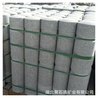 厂家直营挡车球 广场路障石球 石柱 芝麻灰挡车柱 止车石 批发图2