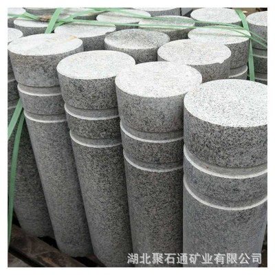 厂家直营挡车球 广场路障石球 石柱 芝麻灰挡车柱 止车石 批发图5