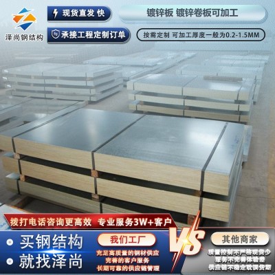 现货镀锌板钢卷 白铁皮 冲压拉伸镀锌卷 养鱼池厂家用 价格优惠图3