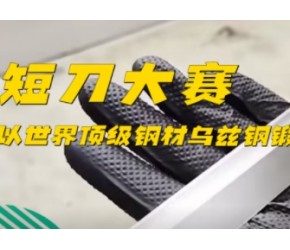 以世界顶级钢材乌兹钢锻打而成的胁差有多猛！