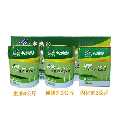 PU油性木器漆聚氨酯清面漆透明底漆家具实木翻新漆小套高光家具漆图3