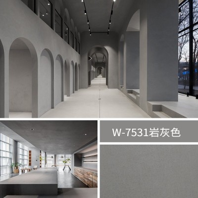 锐仕微水泥墙地一体 艺术涂料墙面漆民宿商业空间侘寂风 地面漆图4