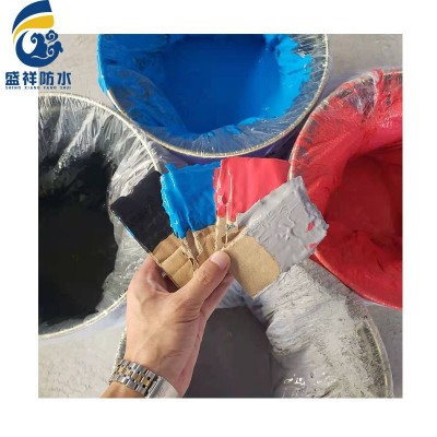 水性聚氨酯防水涂料 屋顶补漏 源头厂家单组分油性聚氨酯防水涂料图5