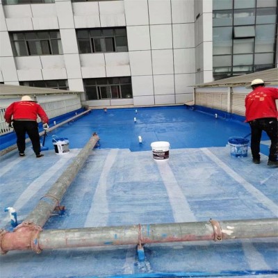 高聚物弹性液体卷材 改性沥青防水涂料 屋顶屋面地下室防水工程图5