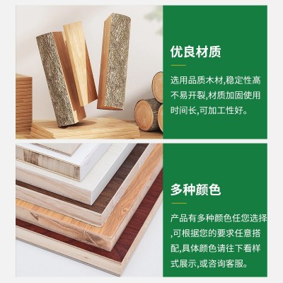 多层实木免漆板胶合板生态板饰面板家具衣柜橱柜背景墙三聚氰胺板图5