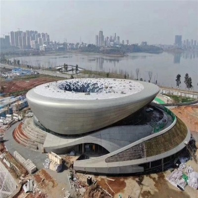 店面铝板天花吊顶隔断墙板电梯铝板天花吊顶图5