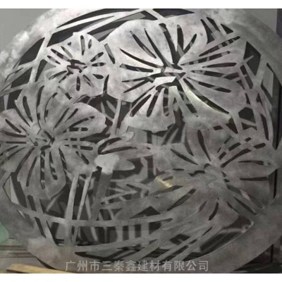 弧形曲面雕刻镂空铝单板方通***设计定尺金属建材图4