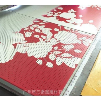 地铁站墙体铝单板木棉花图案铝板***时尚金属建材图4