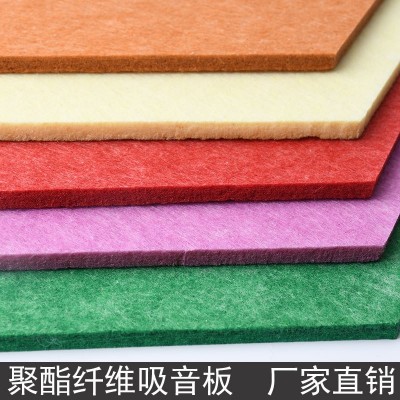 聚脂纤维吸音板棉定制做隔音毡幼儿园KTV会议室琴房电影院吸音棉图4