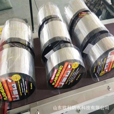欧科沥青自粘防水胶带铝箔面楼屋顶封舱补漏防水材料彩钢瓦胶带图3