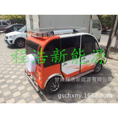 甘肃兰州老年人代步车，电动车加太阳能板图3