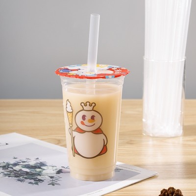 奶茶吸管一次性吸管粗管可弯曲塑料吸管大口径尖头吸管批发 PP吸管图2