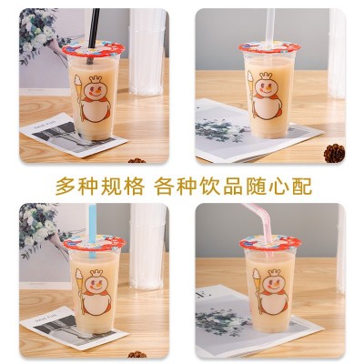 奶茶吸管一次性吸管粗管可弯曲塑料吸管大口径尖头吸管批发 PP吸管图3